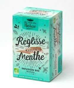 Réglisse Menthe BIO, 16 infusettes